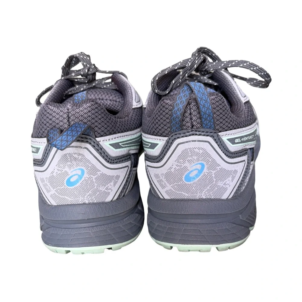 ASICS Gel Venture-7 Women’s Grey Trail Running Shoes - Picture 4 of 8